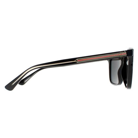 gucci sunglasses blc95 price|Gucci GG0381SN 57 Black & Black Pola.